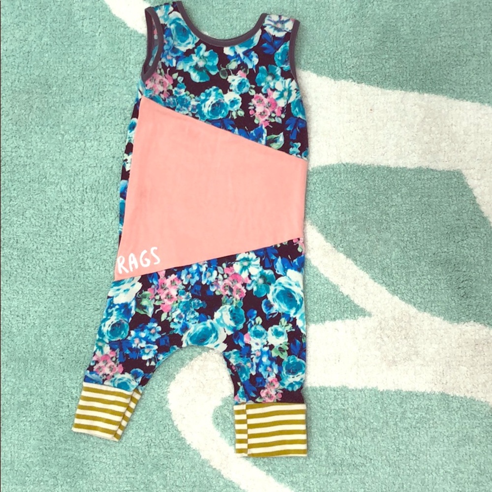 Rags to Raches tank romper